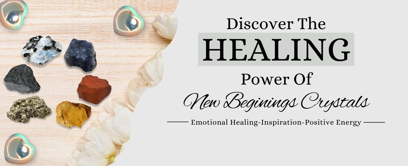 New Beginings Healing Crystal Raw Stone for Empower Your Journey