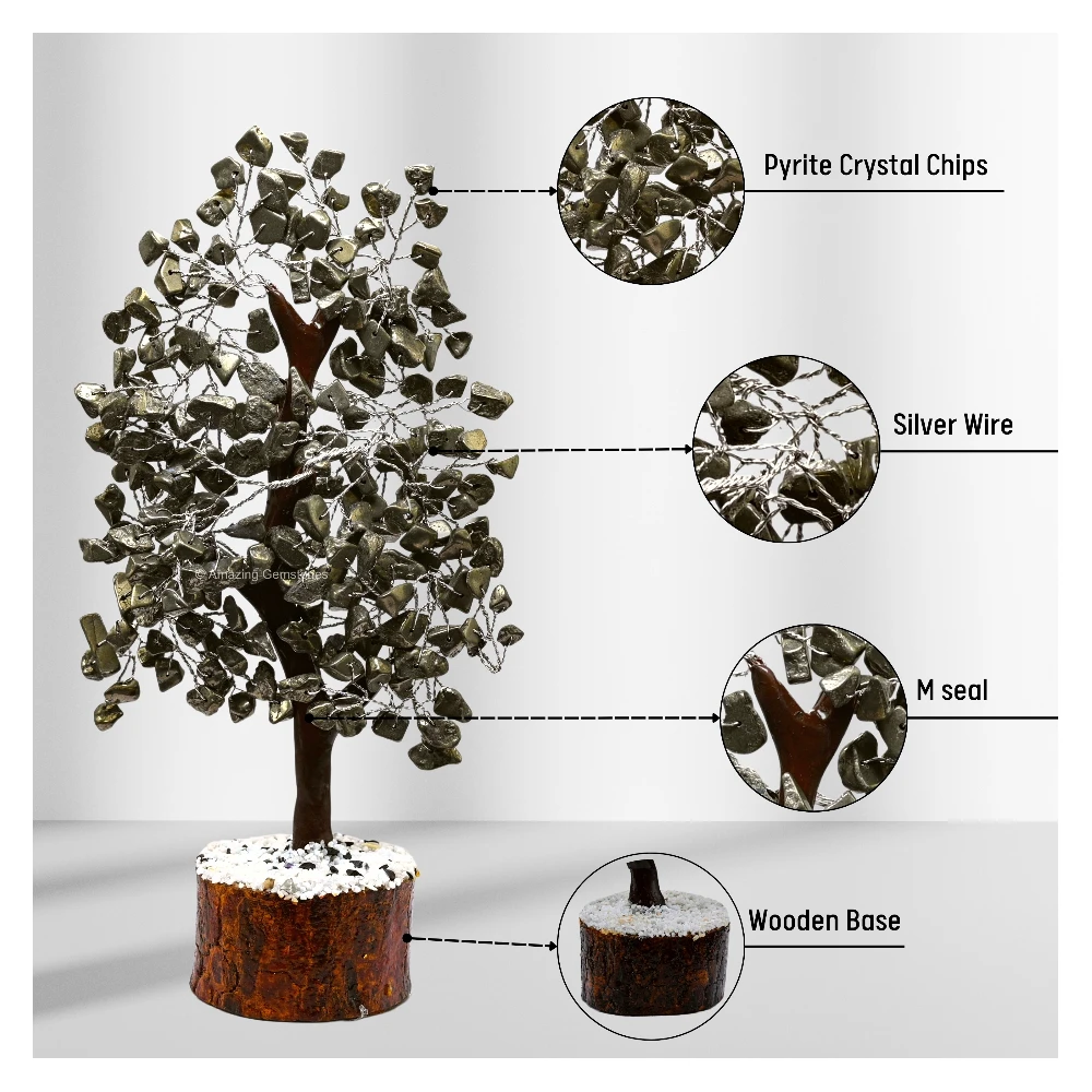 Pyrite Tree (200 Beads)