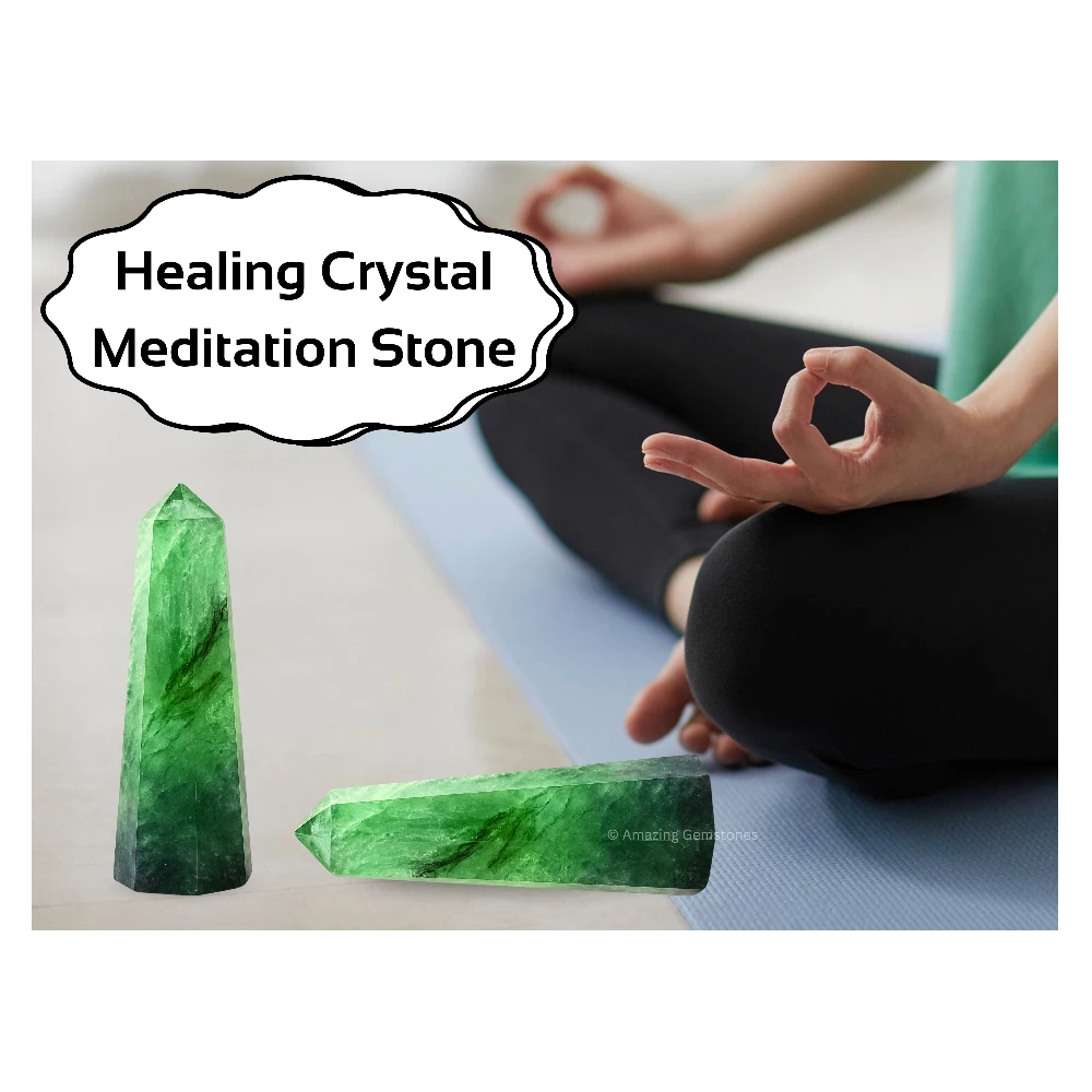 Green Fluorite Tower (2" to 3" INCH)