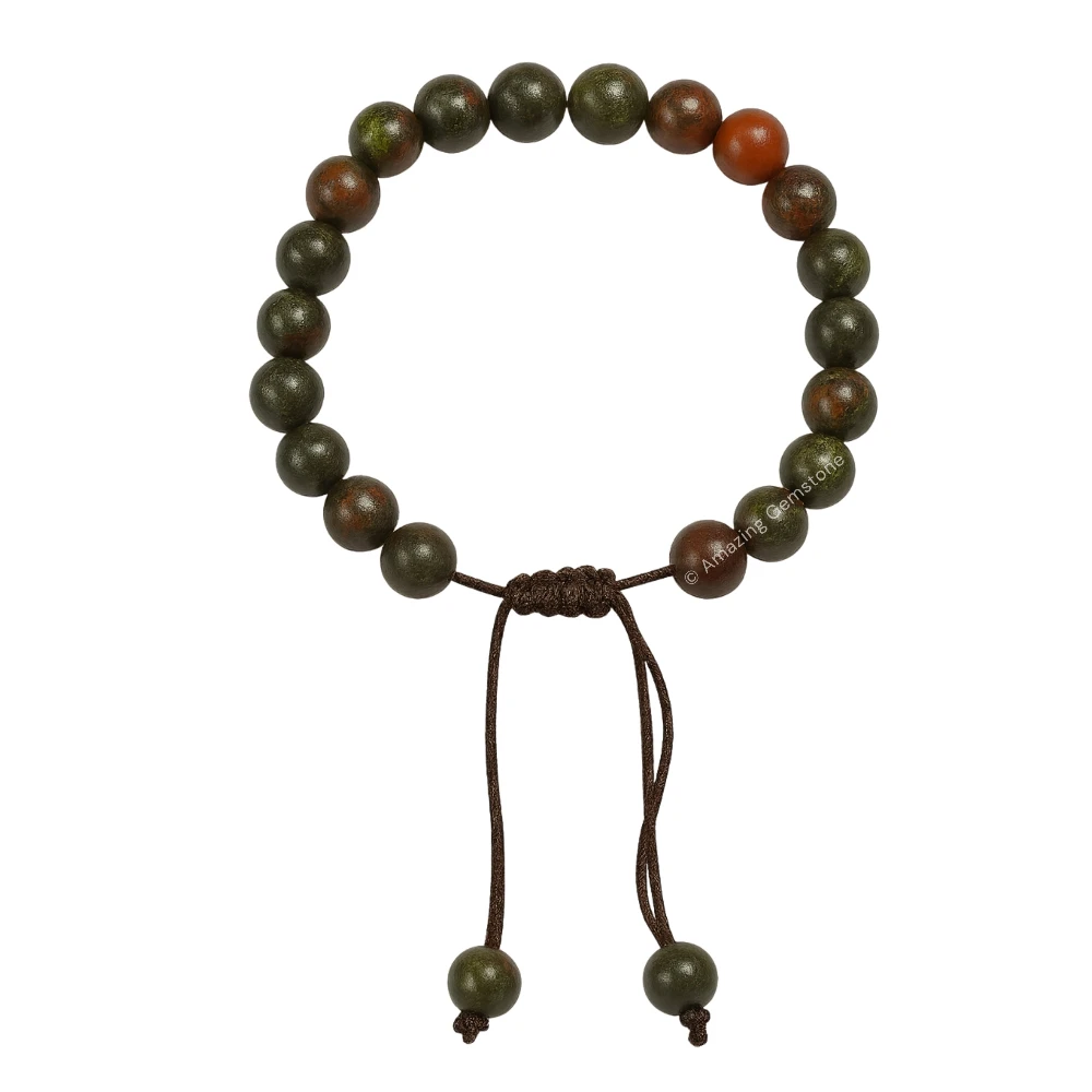 Dragon Bloodstone Bracelet (Adjustable)