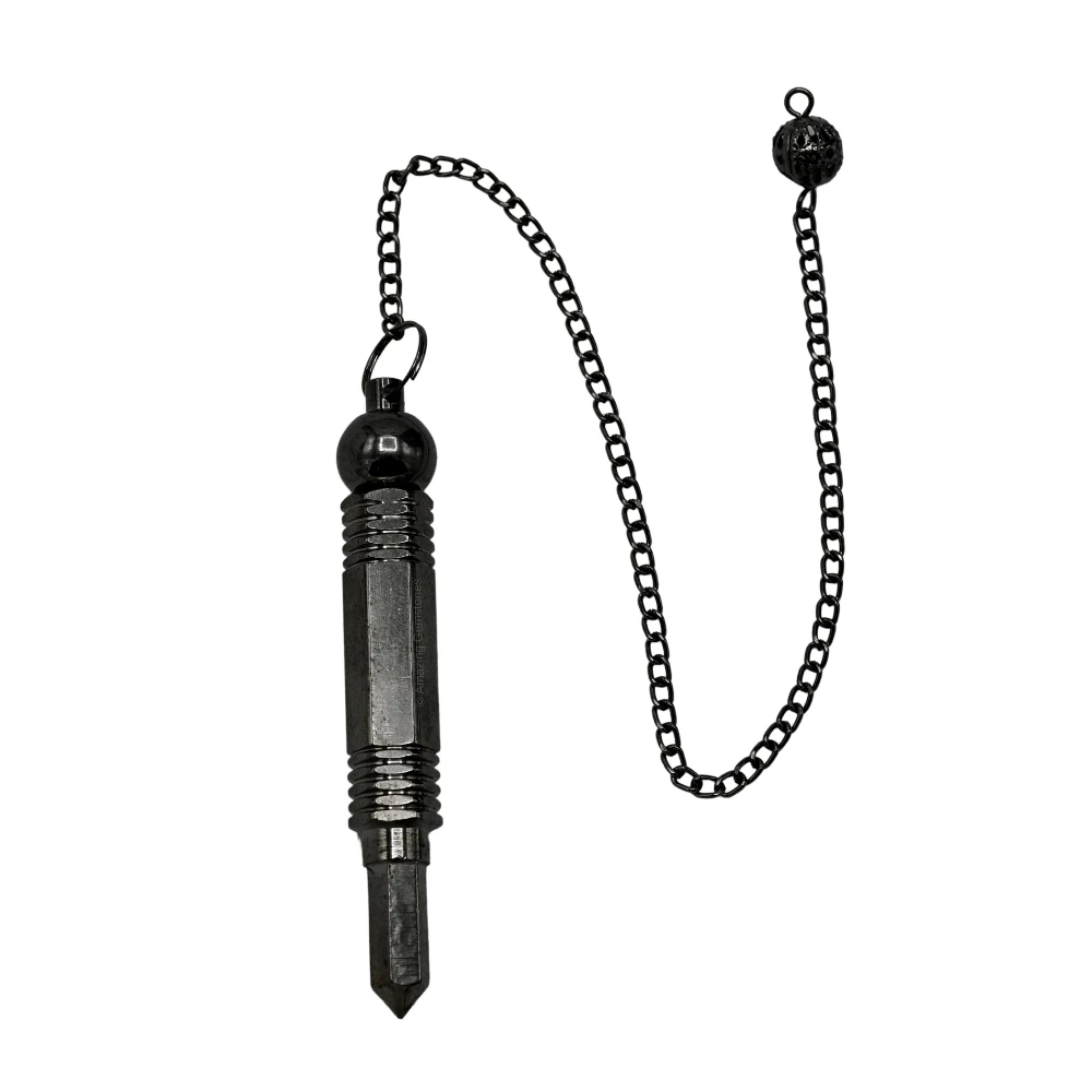 Copper Metal Pendulum - Matt Silver 3 Piece (MP29)