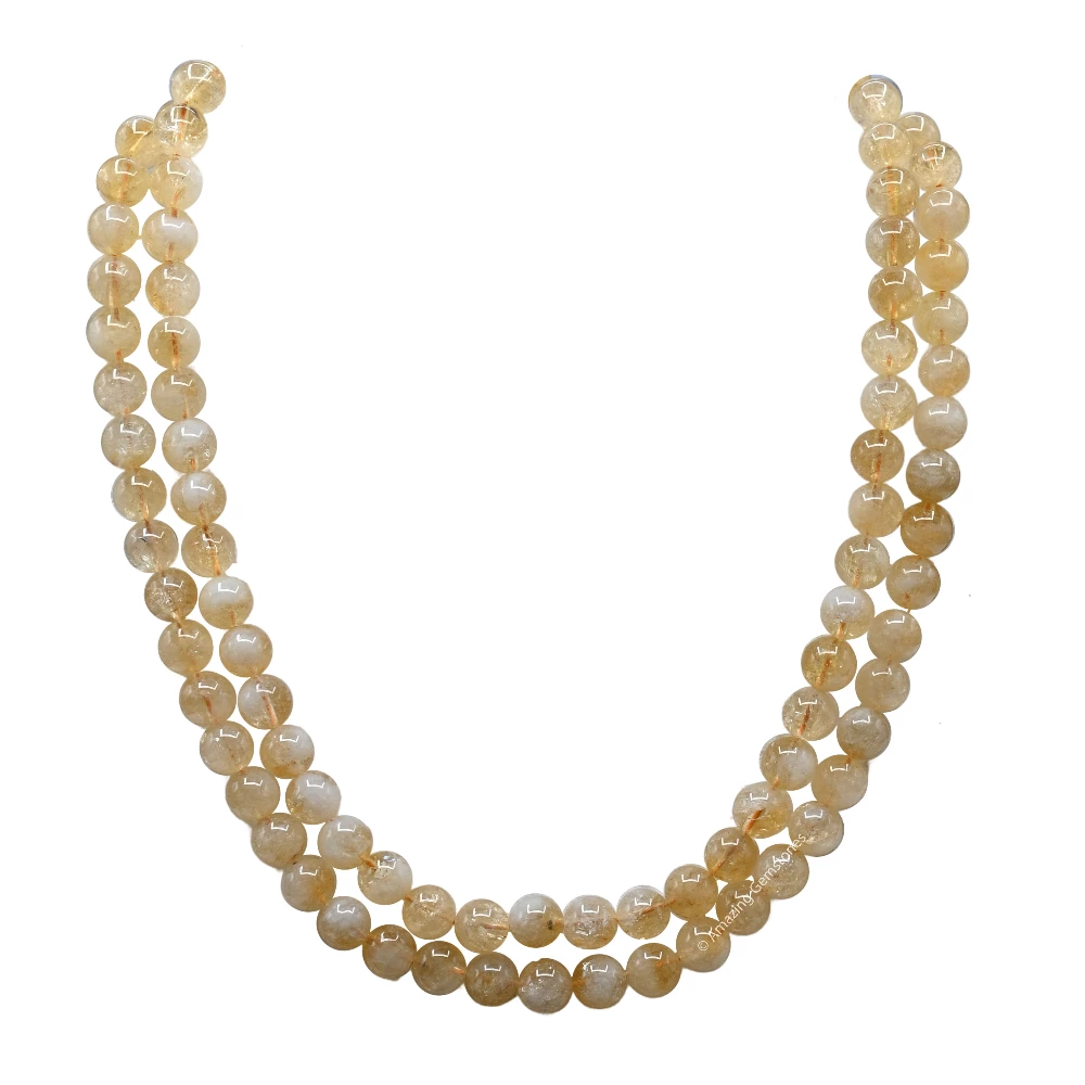 Citrine Mala (Without Knot)