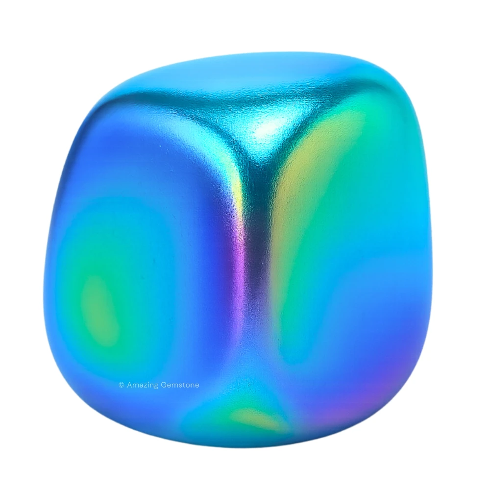 Tumbled Aqua Aura Quartz Crystals