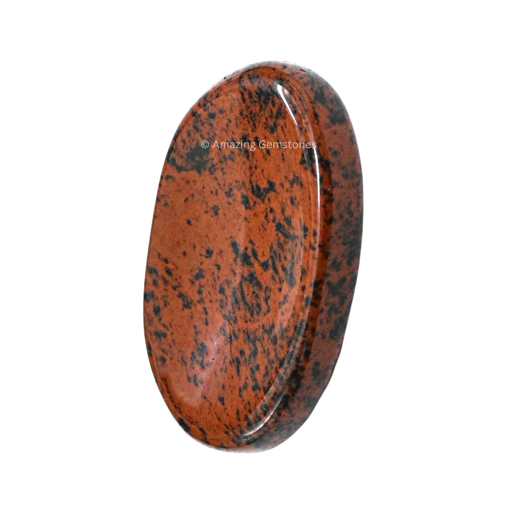 Mahogany Obsidian Worry Stone