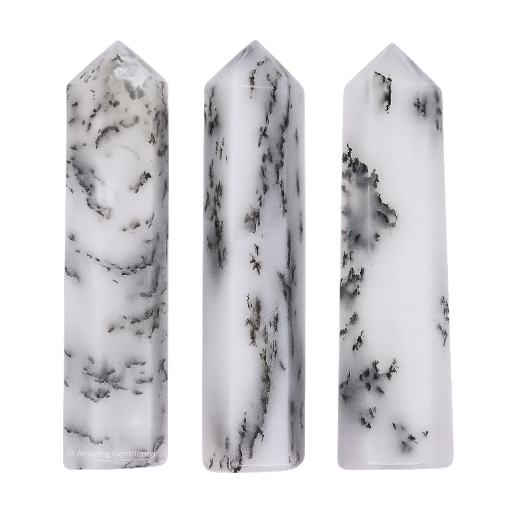 Dendrite Opal Pencil Points (Set of 50)