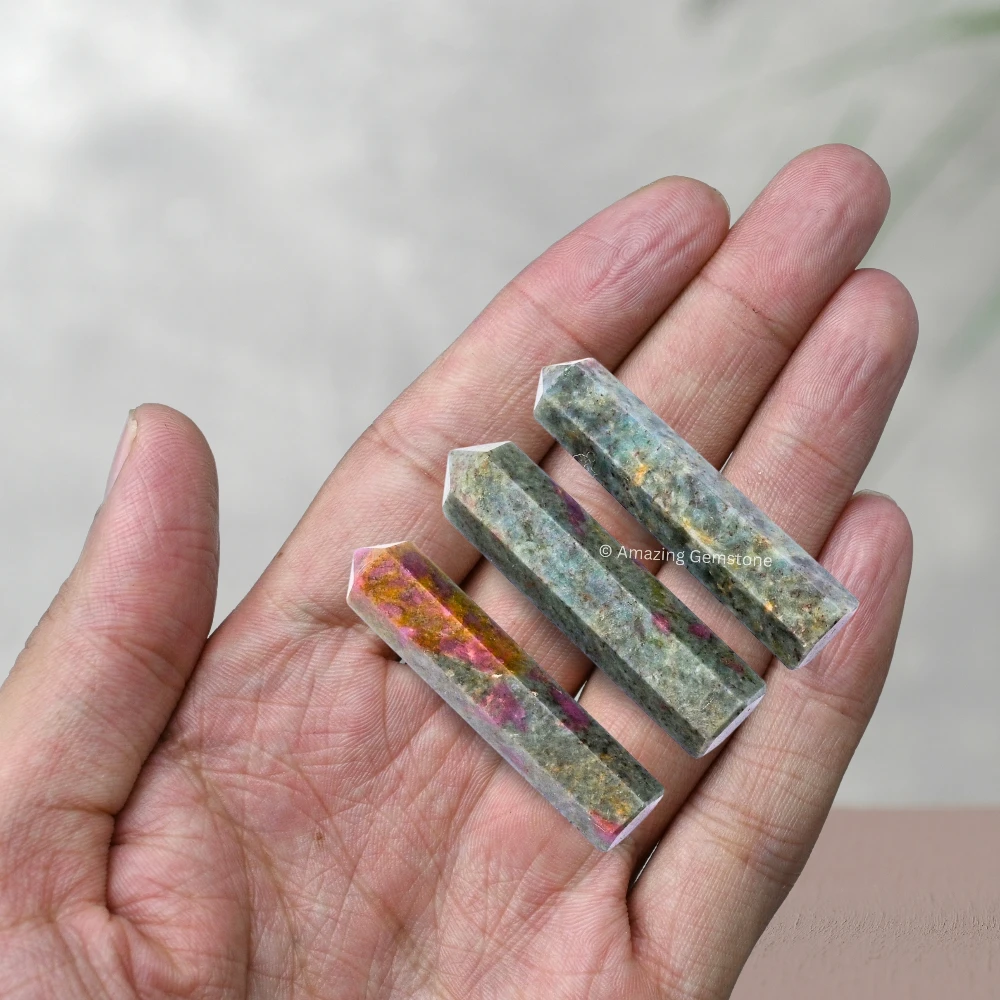 Ruby Kyanite Pencil Points (Set of 3)