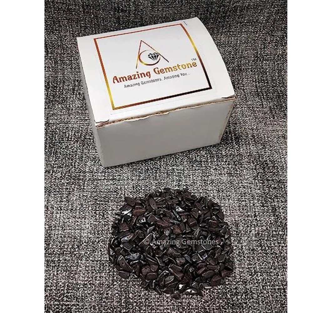 Hematite Chips - Pre Drilled