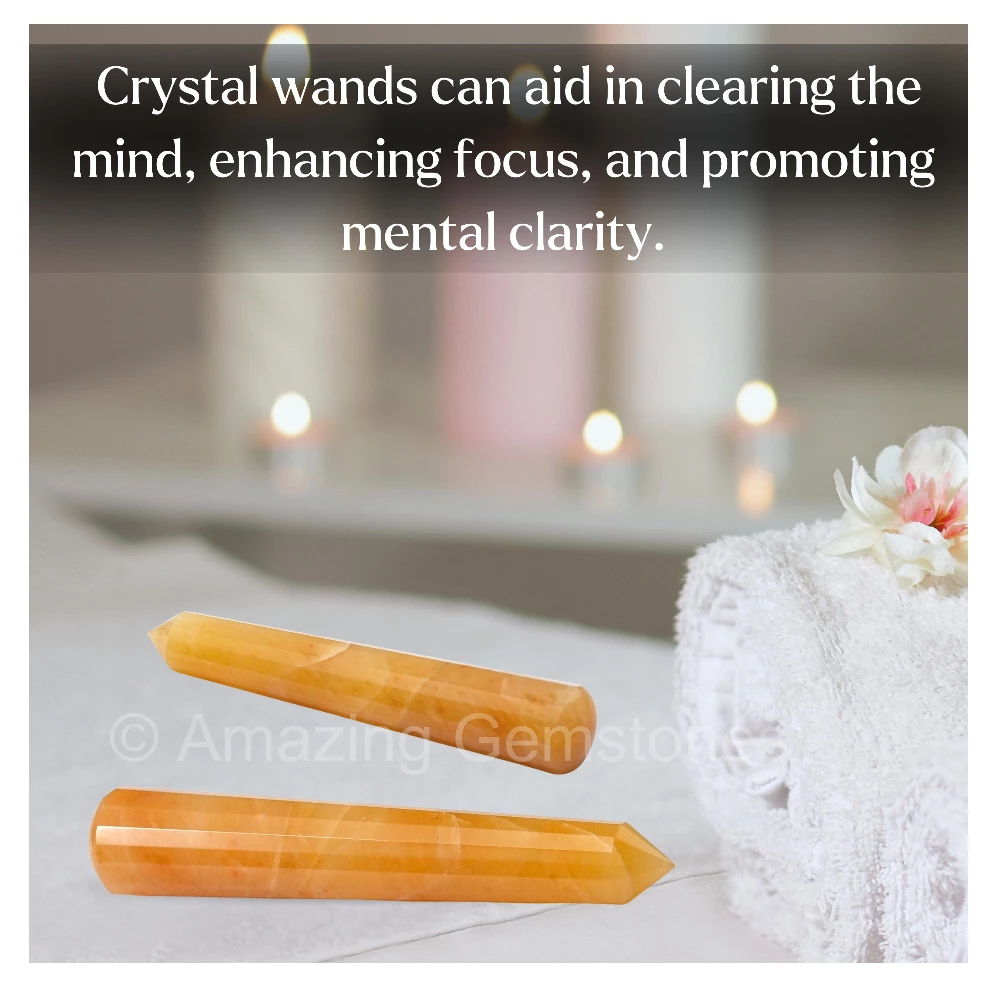 Yellow Aventurine Wand (Faceted)