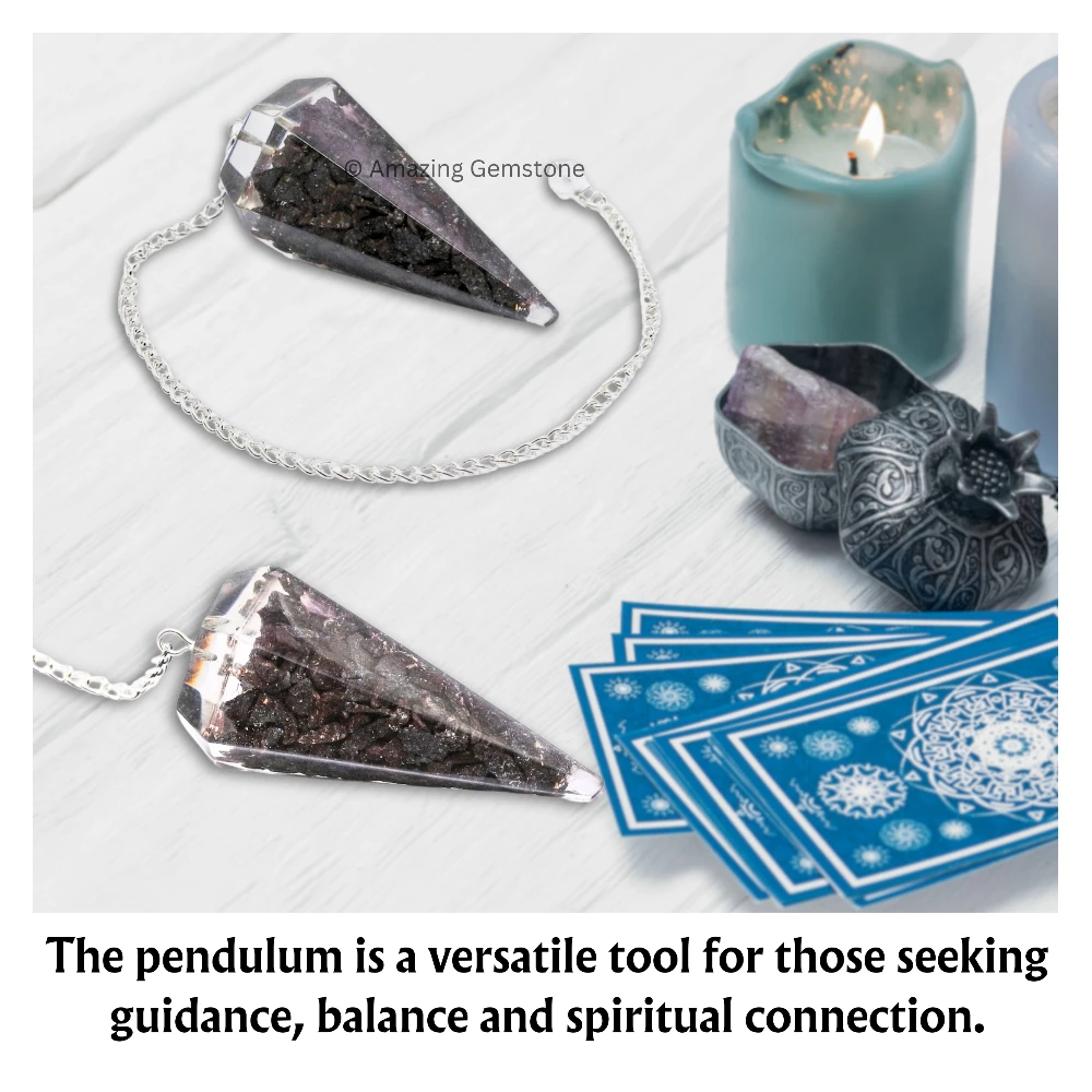 Hematite Orgone Pendulum