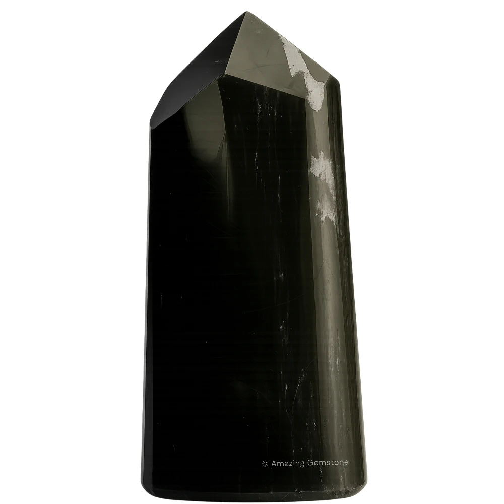 Black Tourmaline Tower (Wide)