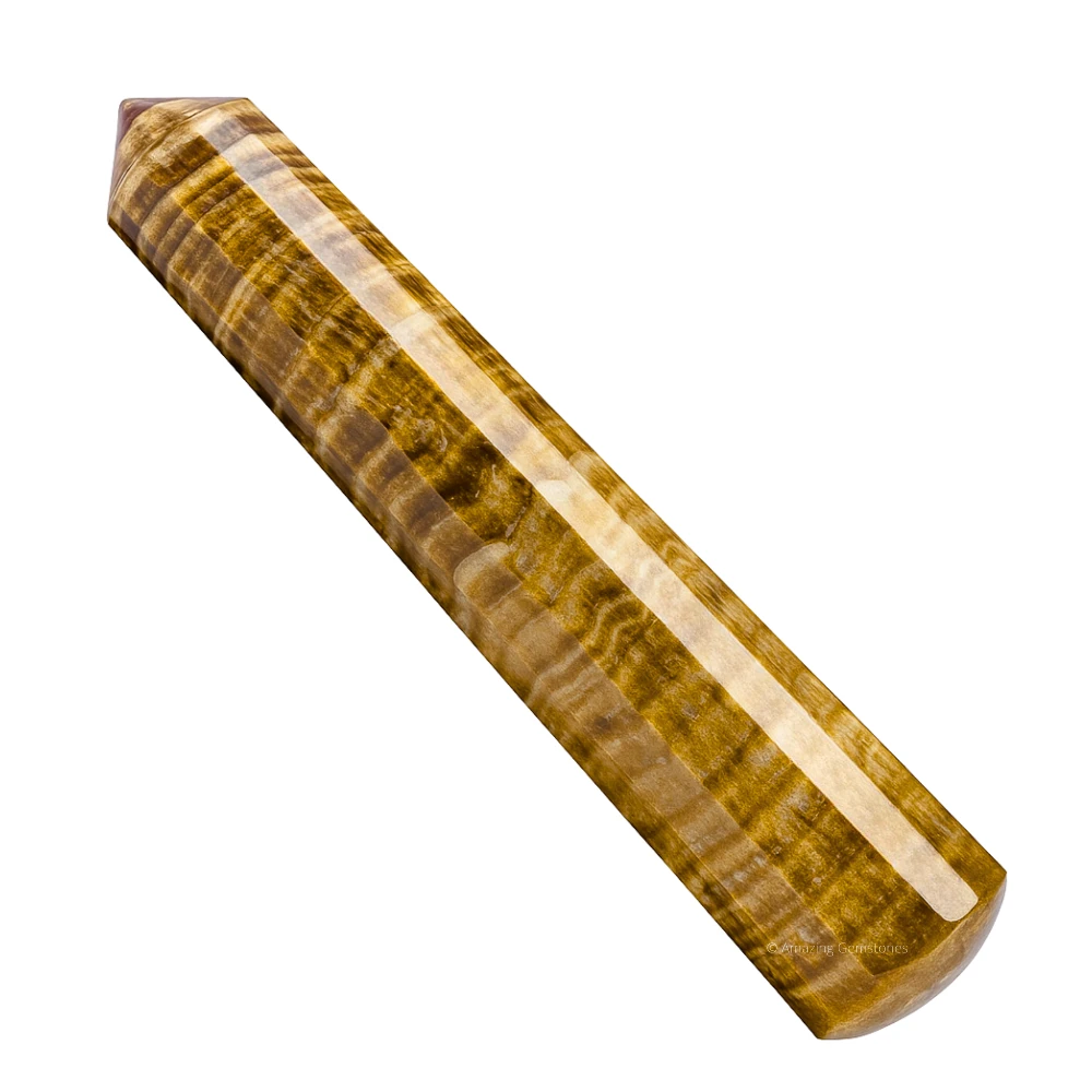 Aragonite Wand (Faceted)