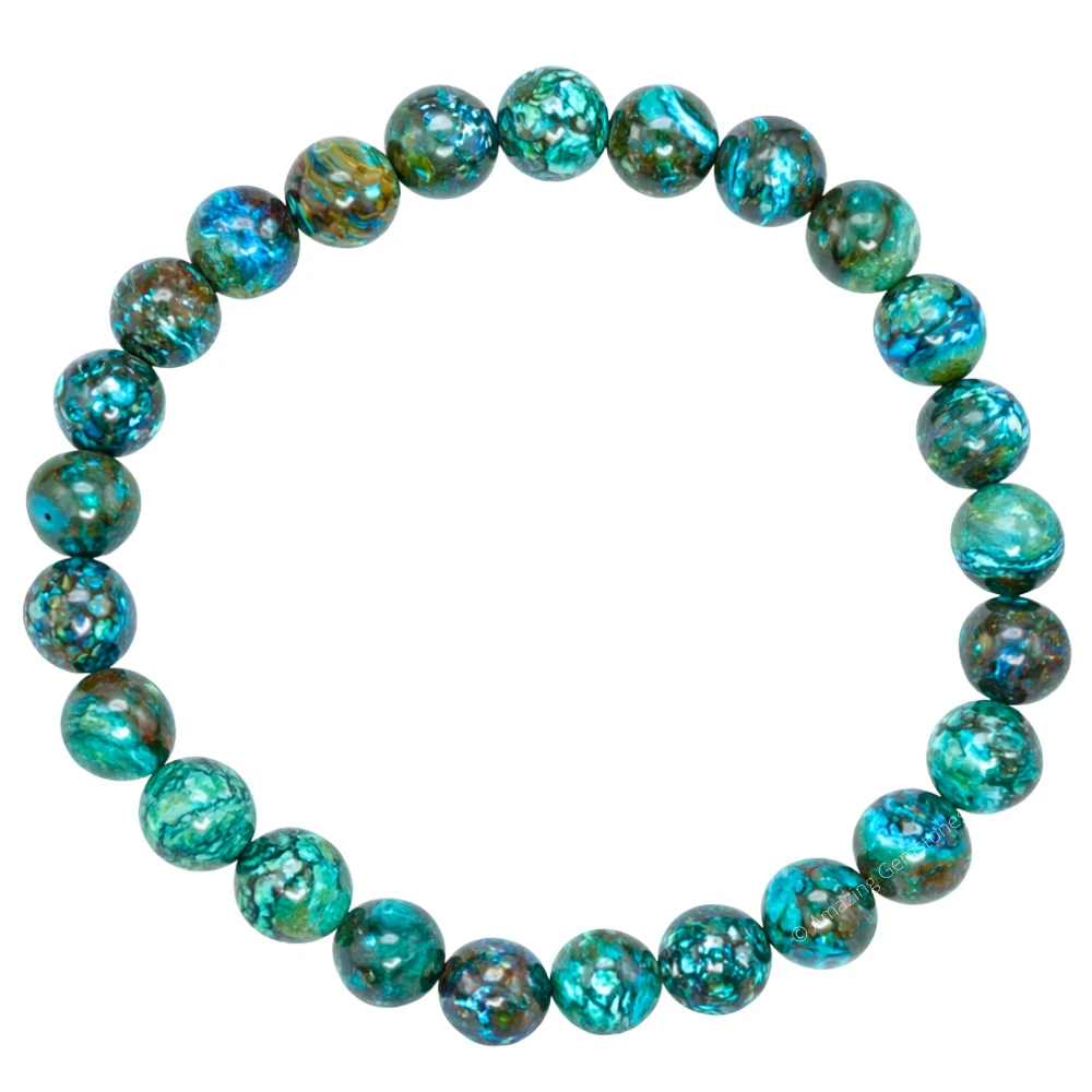 Chrysocolla Bracelet (Strechable)