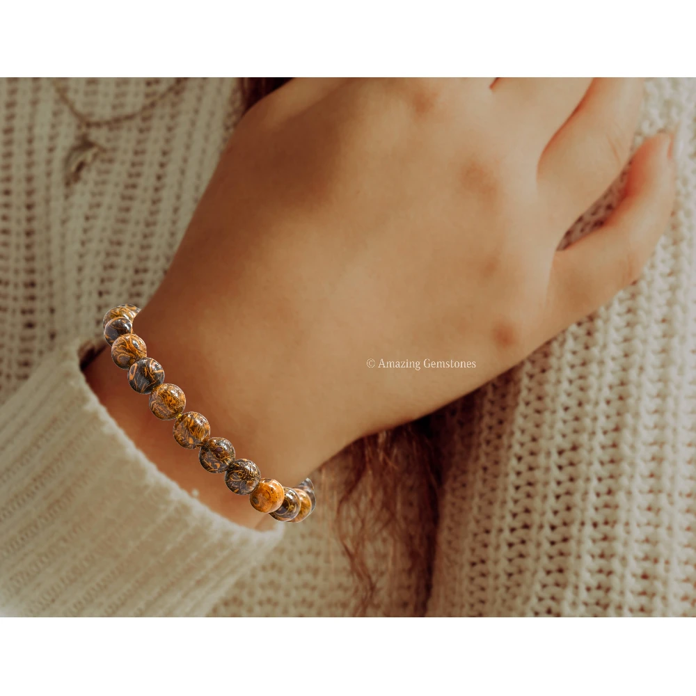 Mariyam Jasper Bracelet (Adjustable)