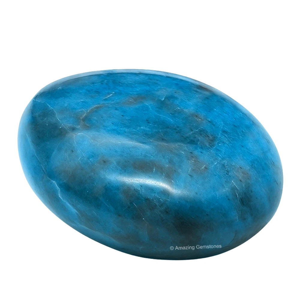 Blue Apatite Palm Stone