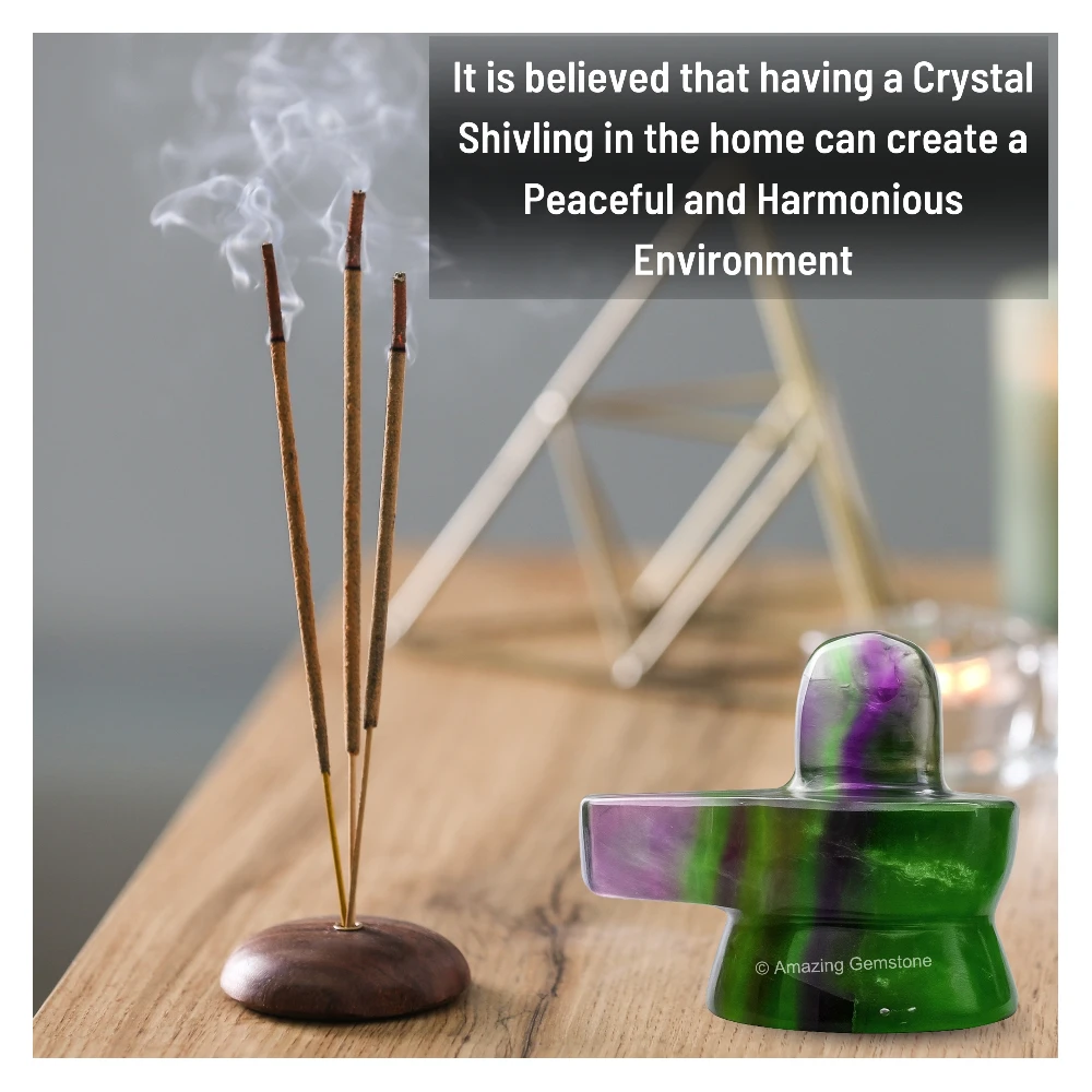 Multi Fluorite Shivling
