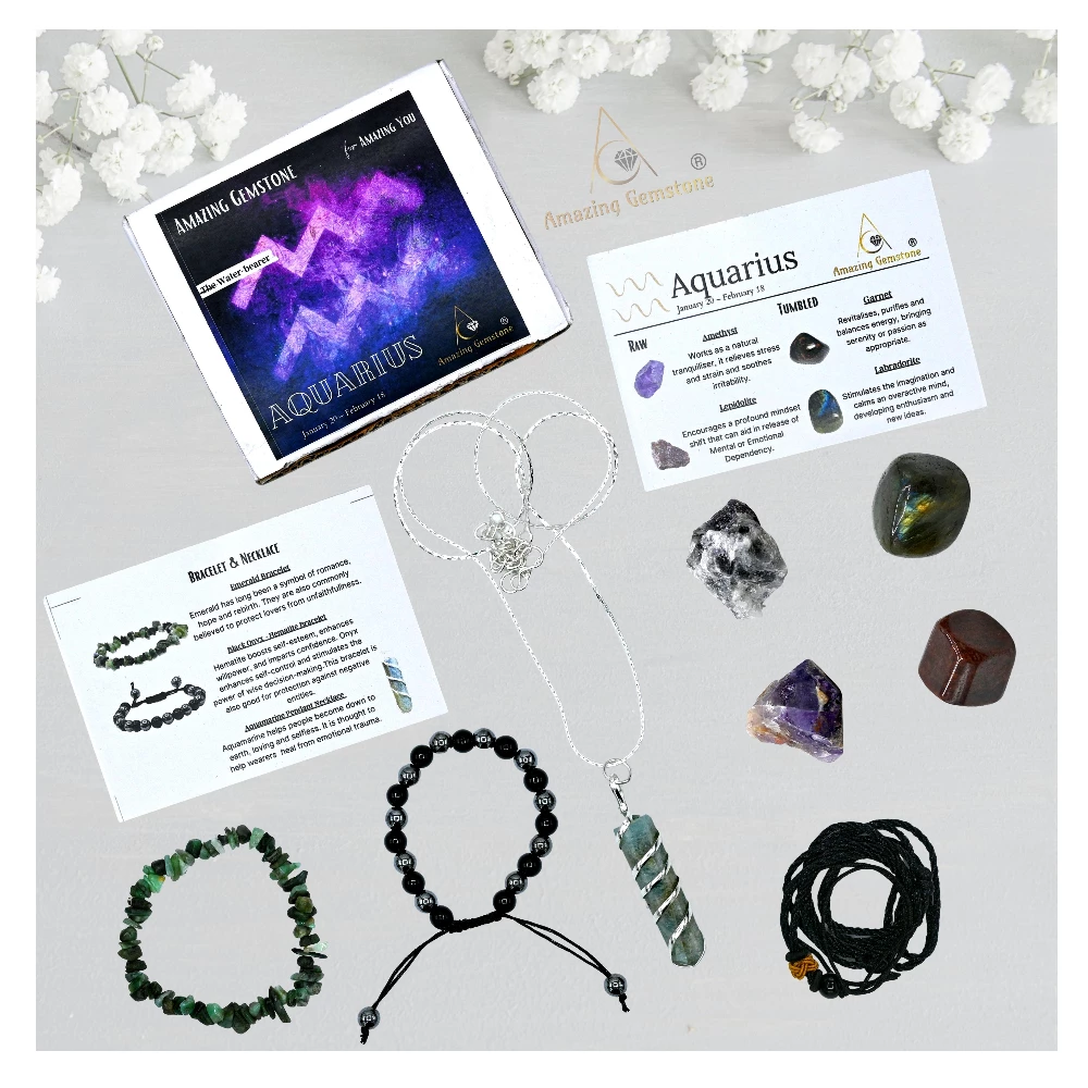 Crystals for Aquarius (Premium Set)