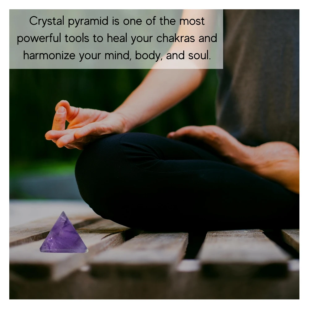 Amethyst Pyramid (1 Inch)