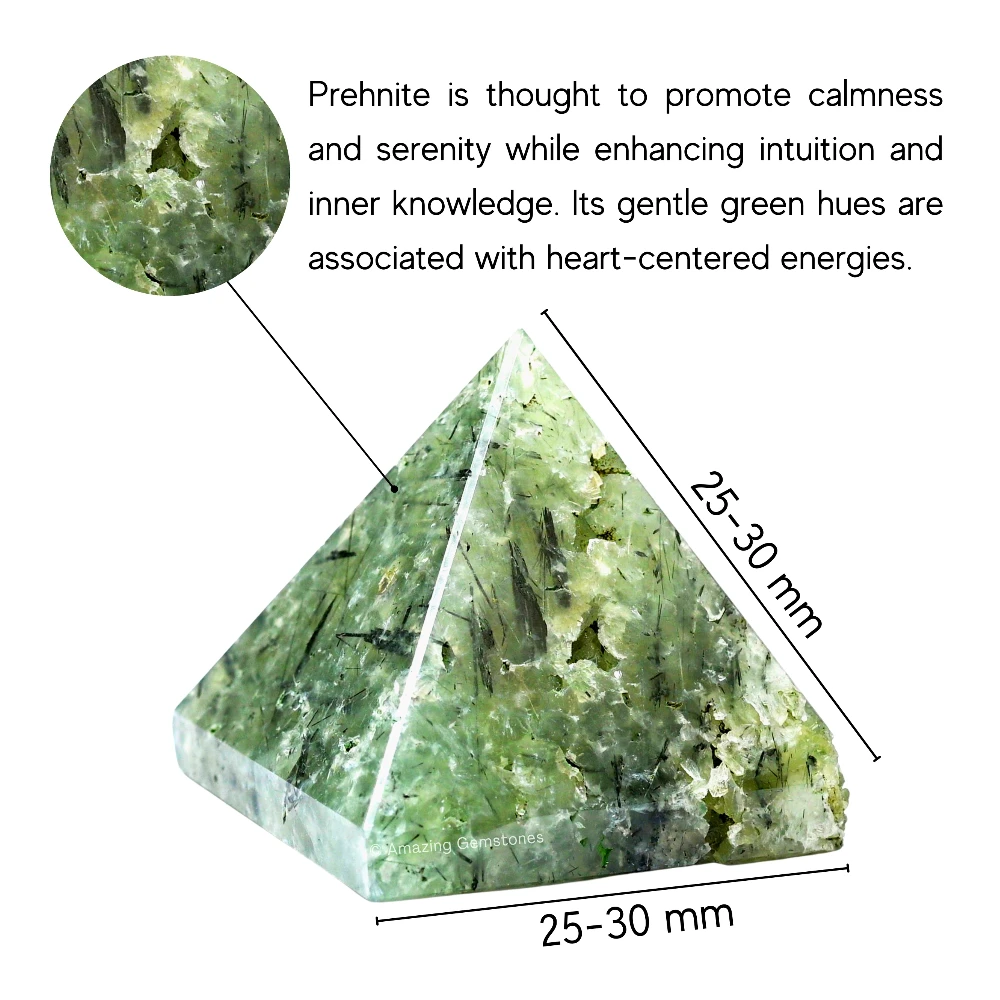 Prehnite Pyramid (1 Inch)