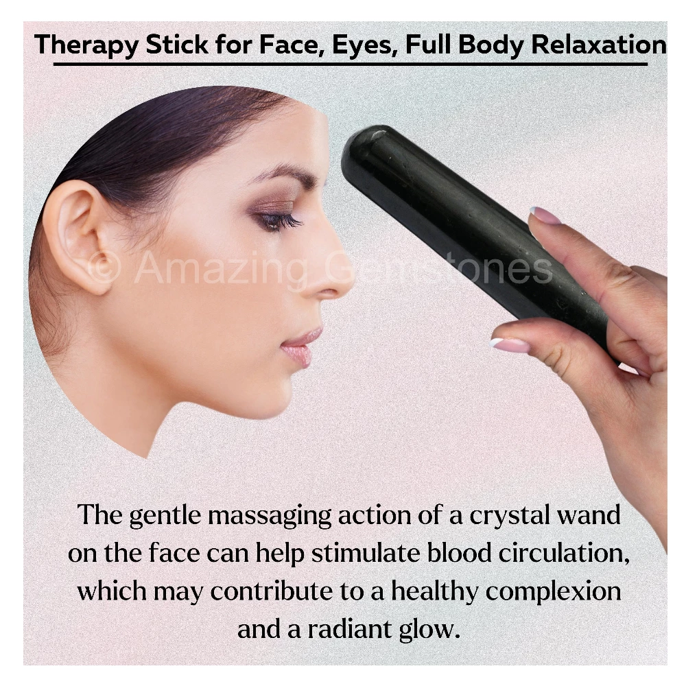 Black Tourmaline Wand (Smooth)