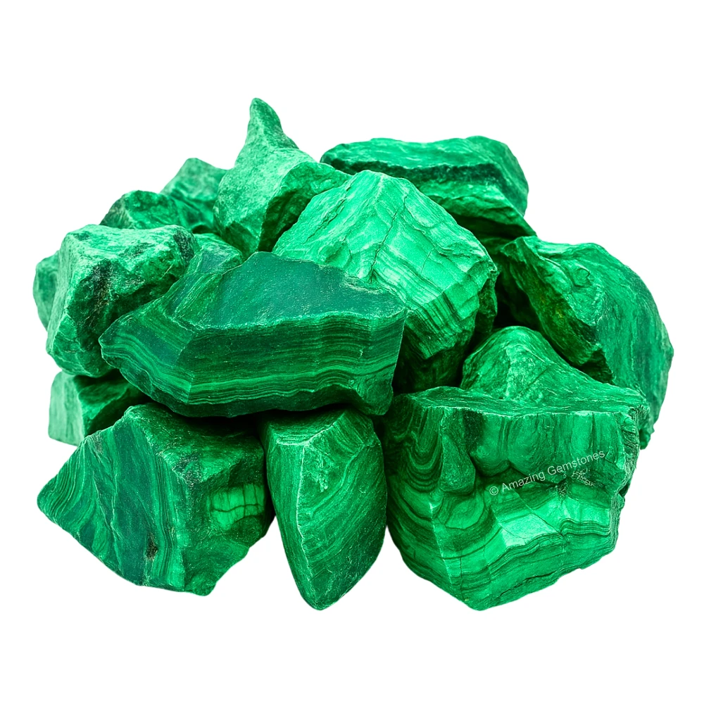 Malachite Raw Crystals (1 LB)