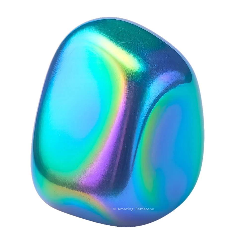 Tumbled Aqua Aura Quartz Crystals (1 oz)