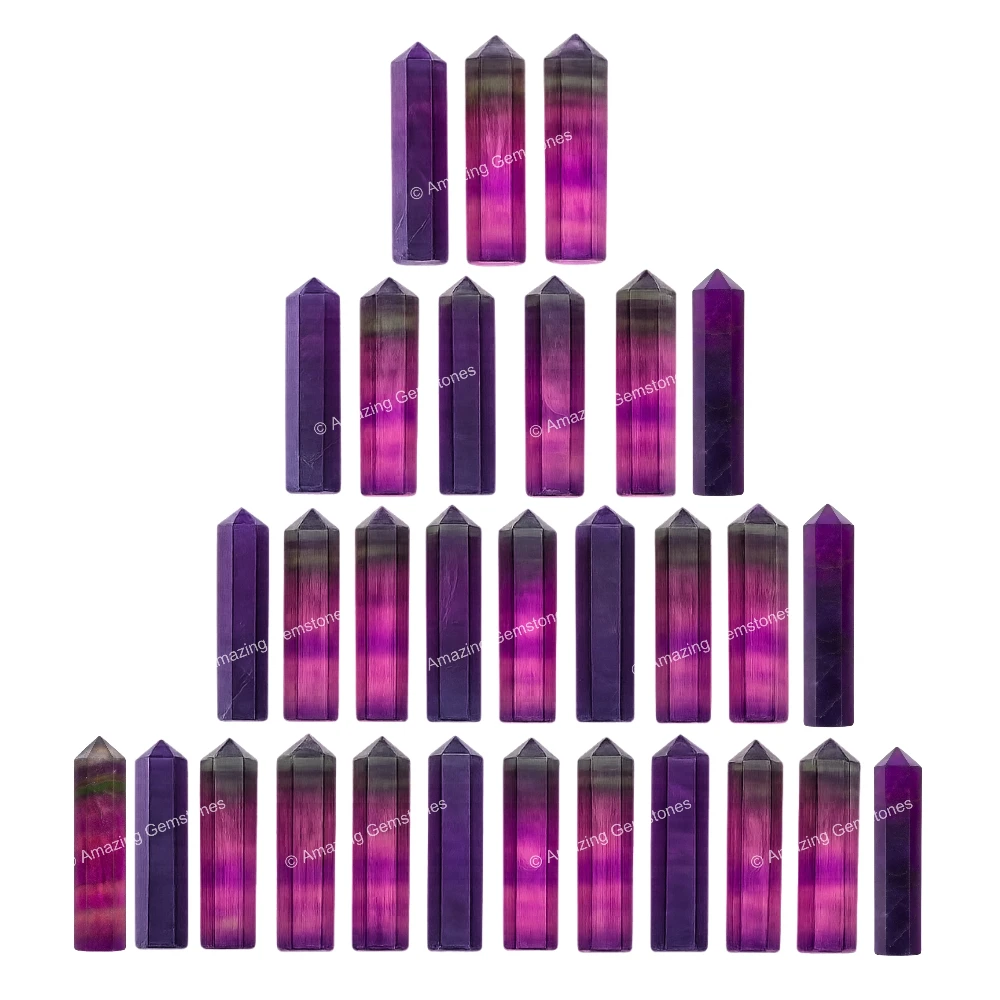 Multi Fluorite Pencil Points (Set of 3)