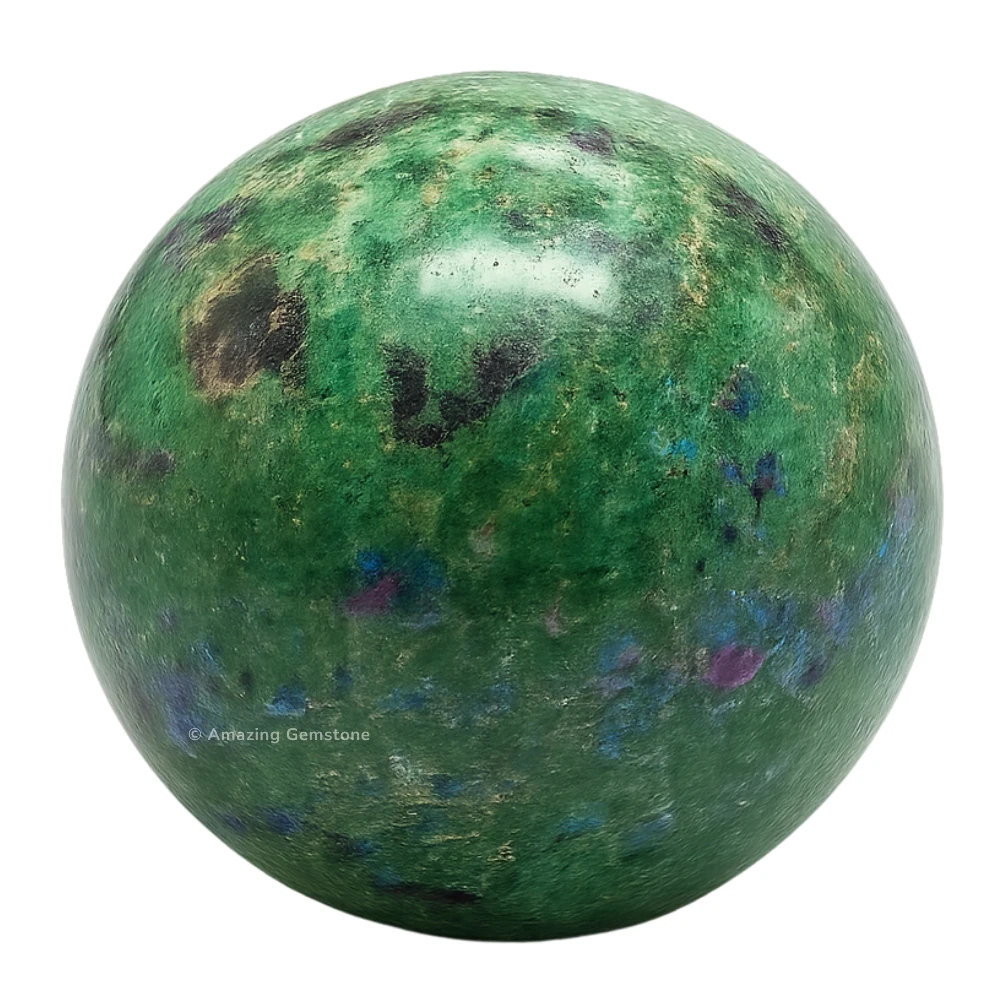 Ruby Zoisite Sphere (2 Inch)