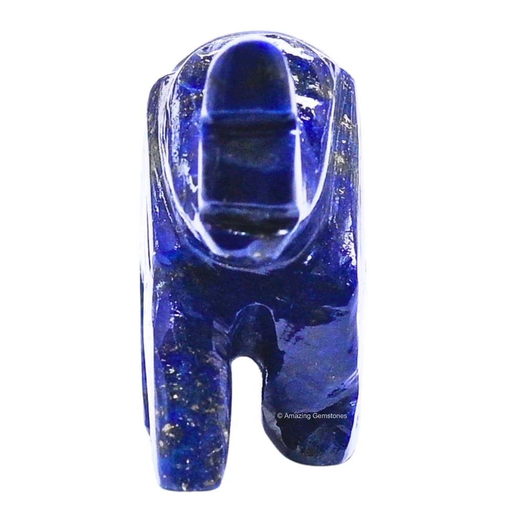 Lapis Lazuli Mini Elephant Crystal Figurine
