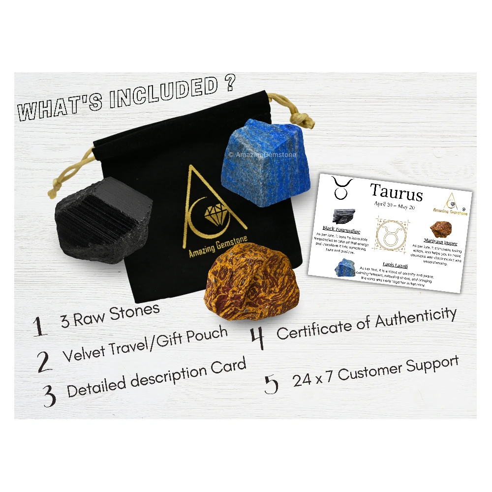 Crystals for Taurus