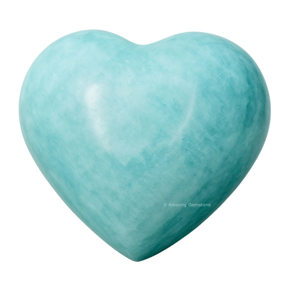 Amazonite Heart