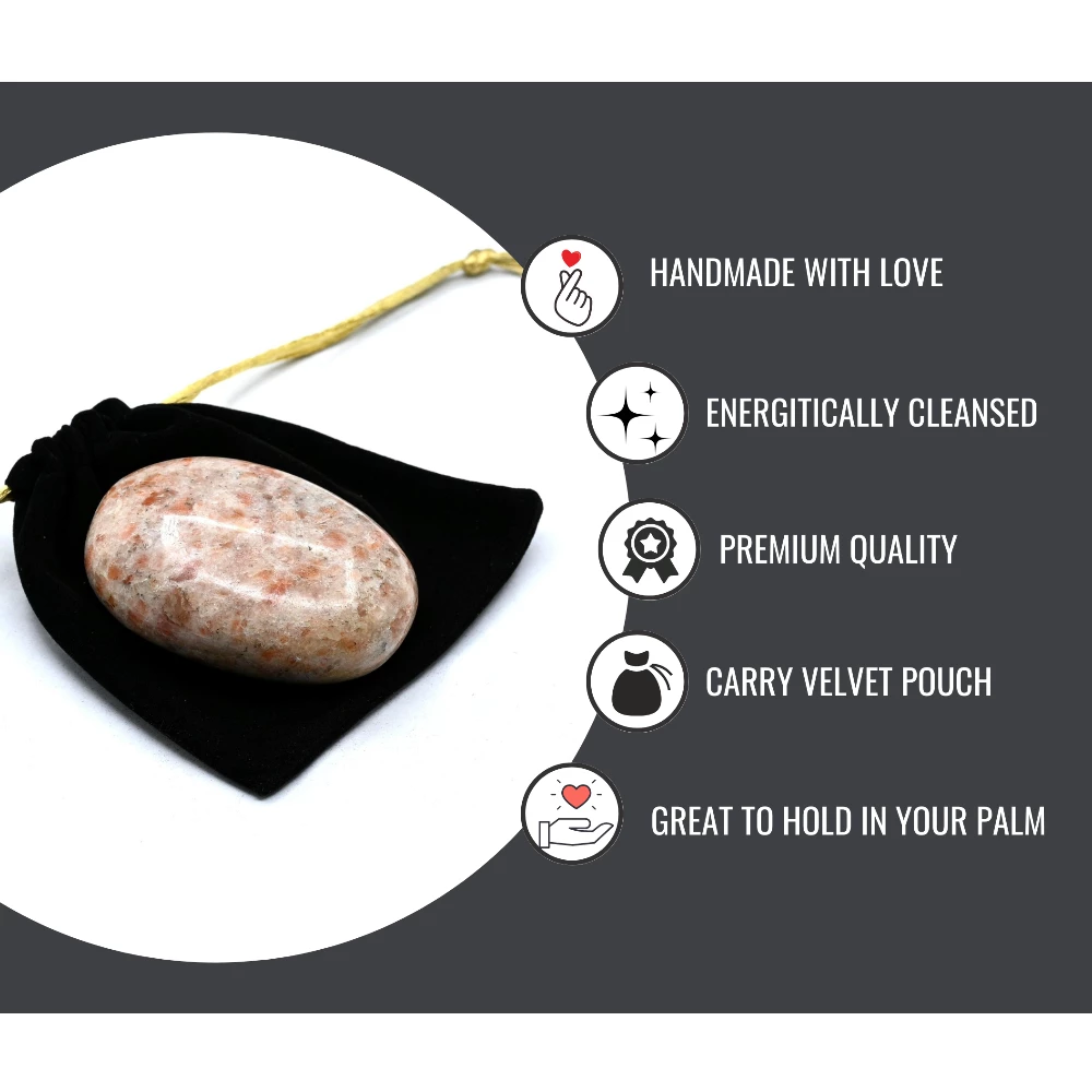 Sunstone Palm Stone (Large)