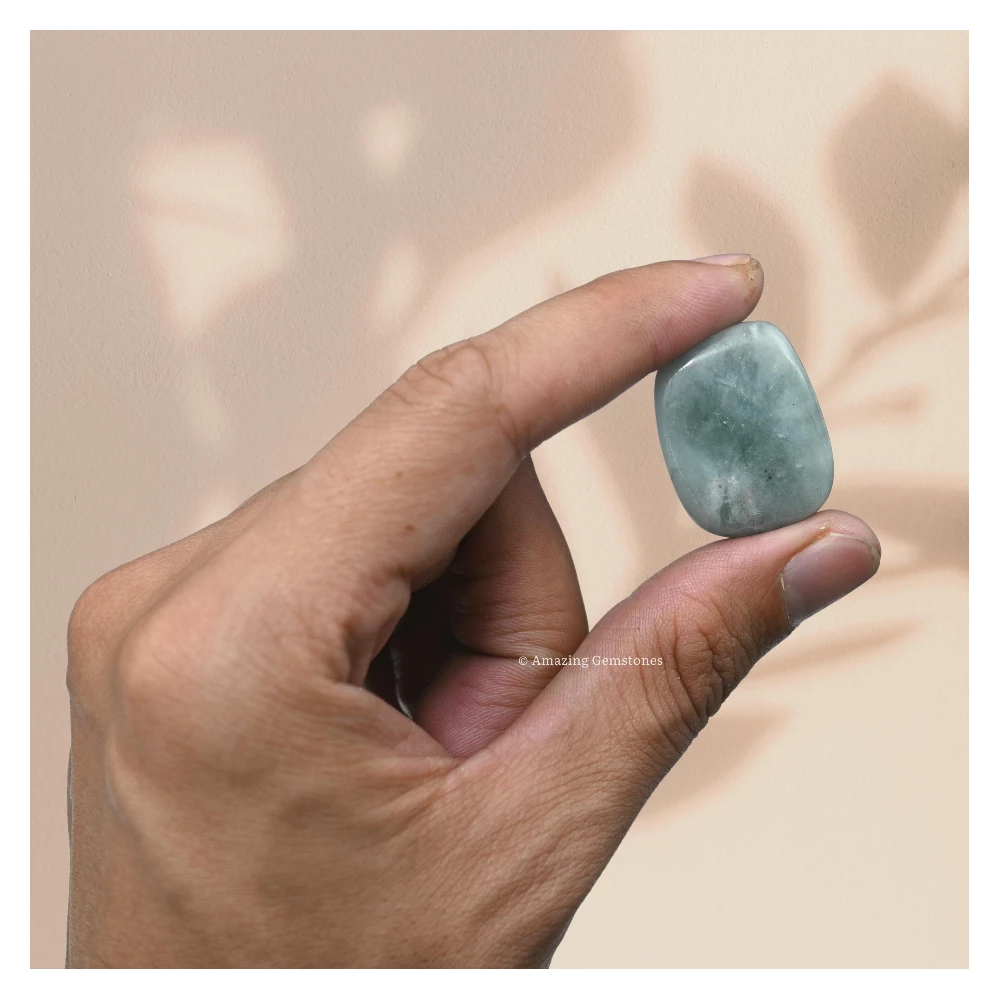 Tumbled Aquamarine Crystals Stones (1000+ Carats)