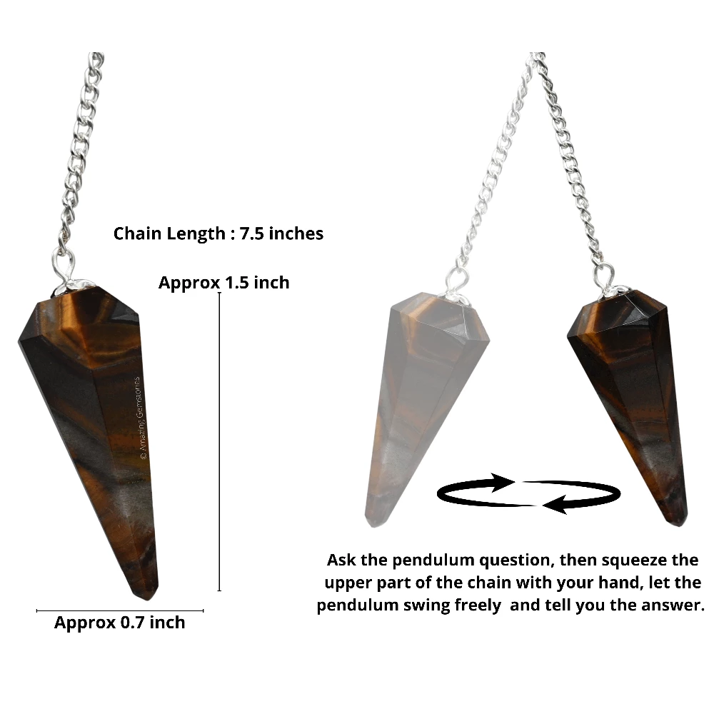 Red Tiger Eye Pendulum