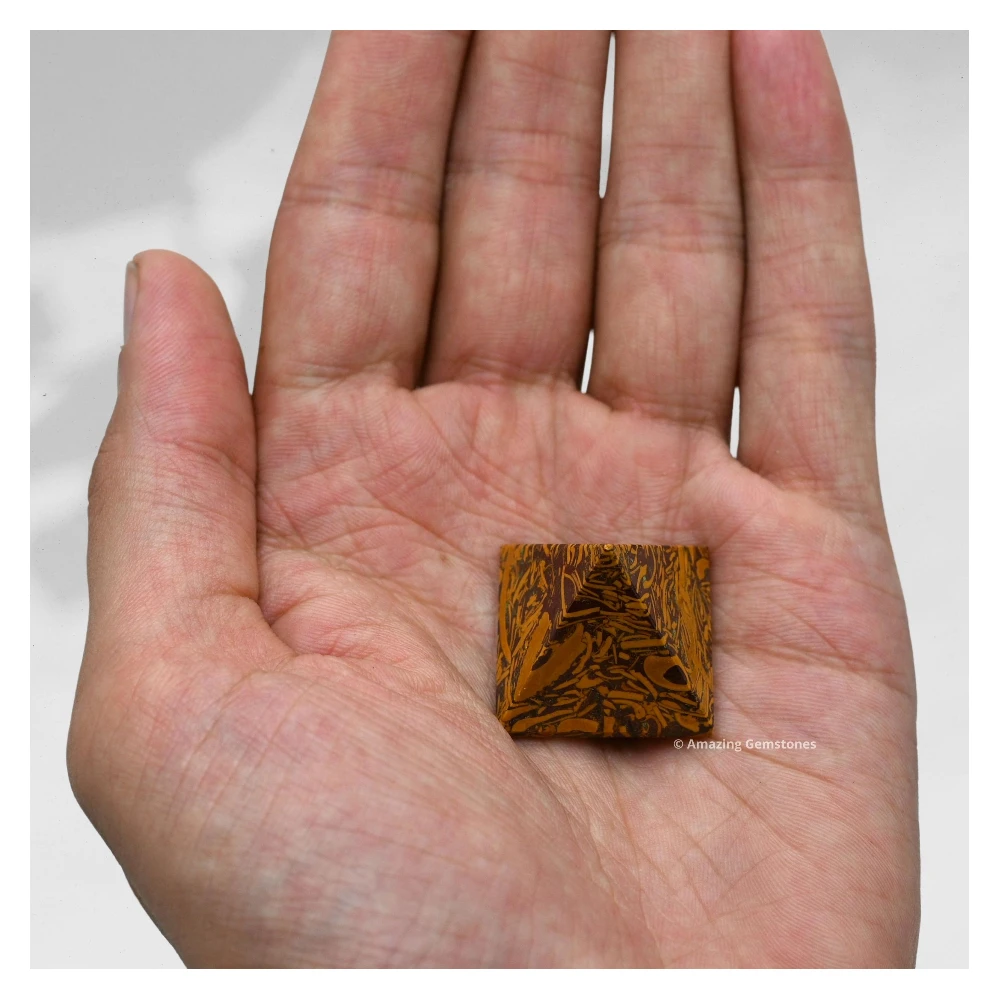 Mariyam Jasper Pyramid (1 Inch)