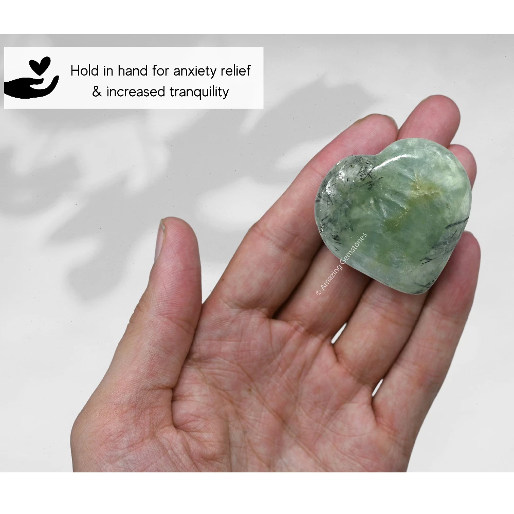 Prehnite Heart