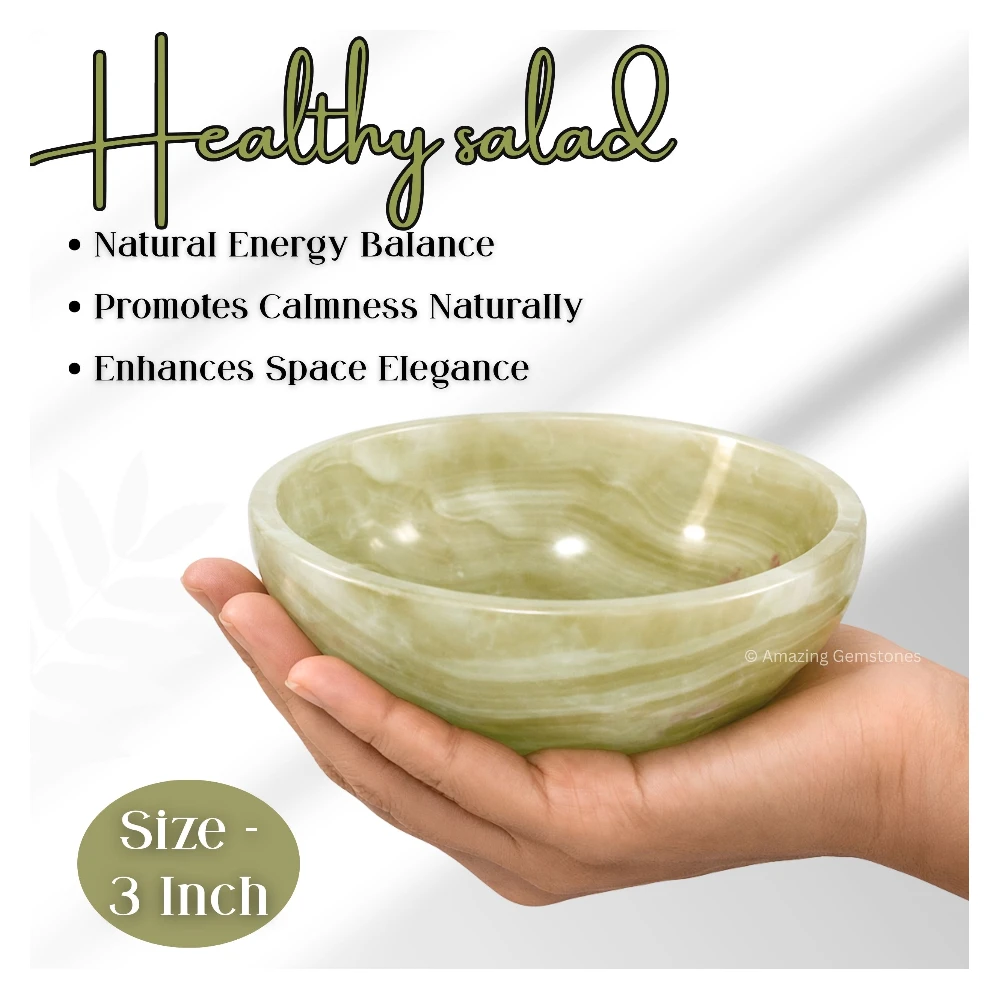 Green Onyx Bowl