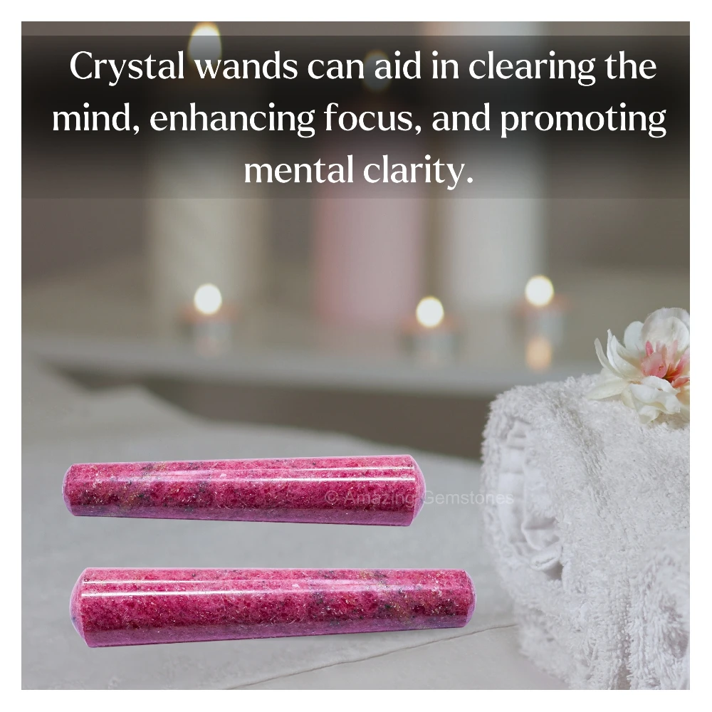 Rhodonite Wand