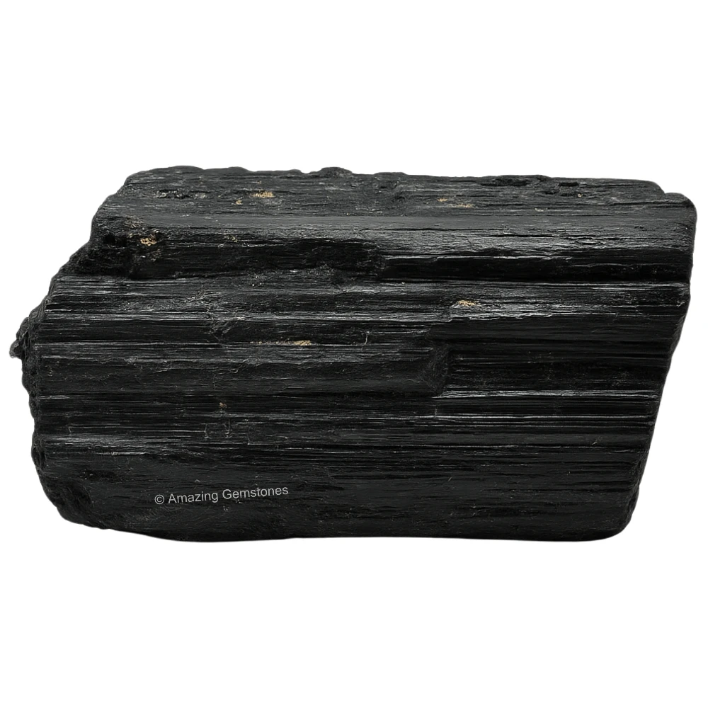 Black Tourmaline Rough Raw Crystal (100-200 Grams)