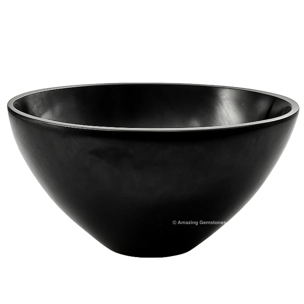 Shungite Crystal Bowl - 2 Inch