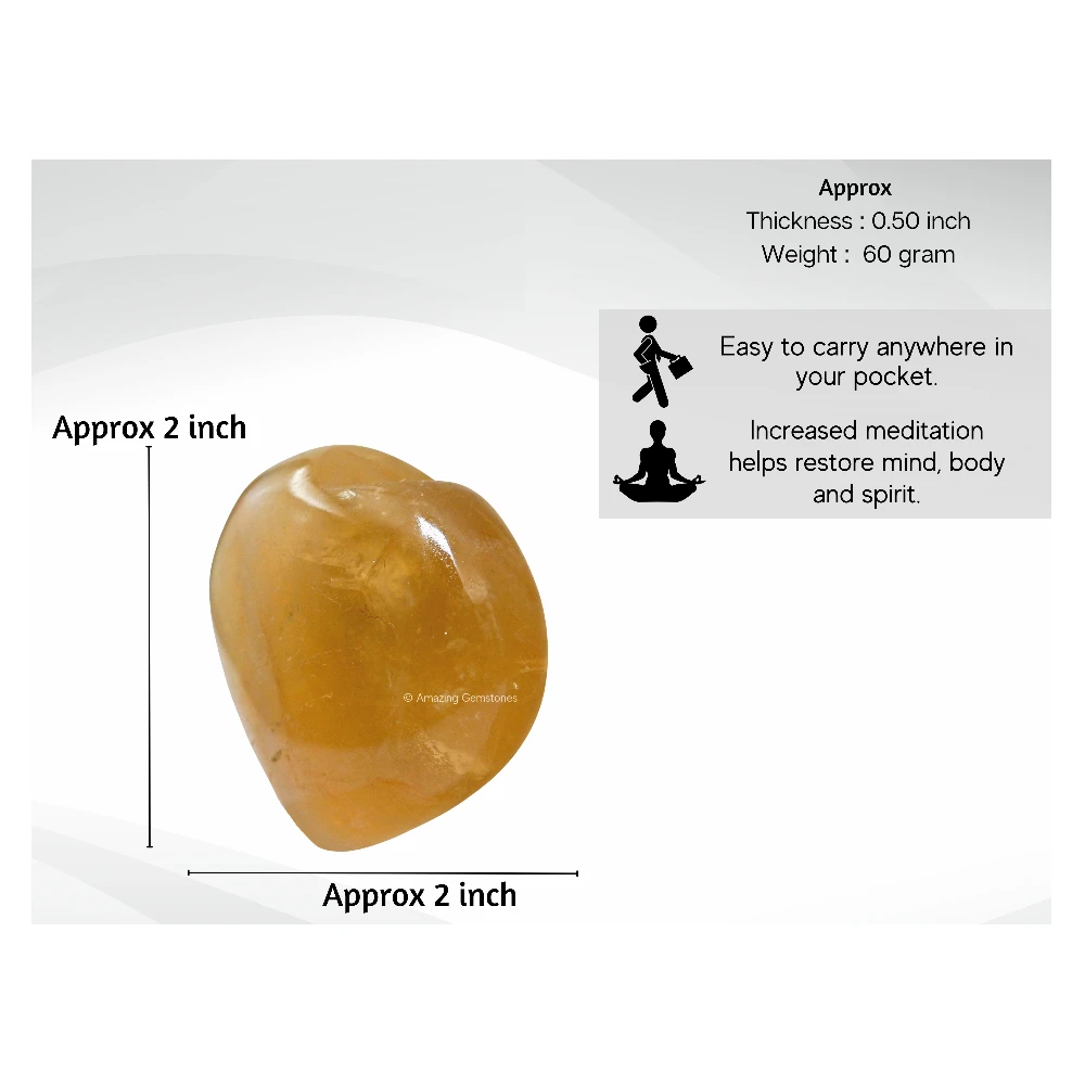 Citrine Heart