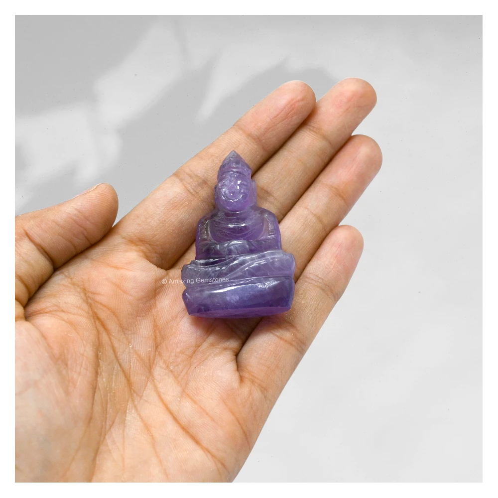 Amethyst Buddha Statue