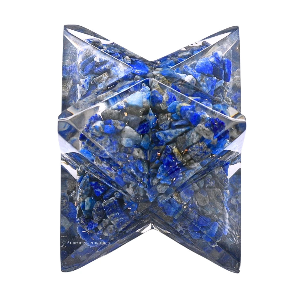 Lapis Lazuli Orgone Merkaba