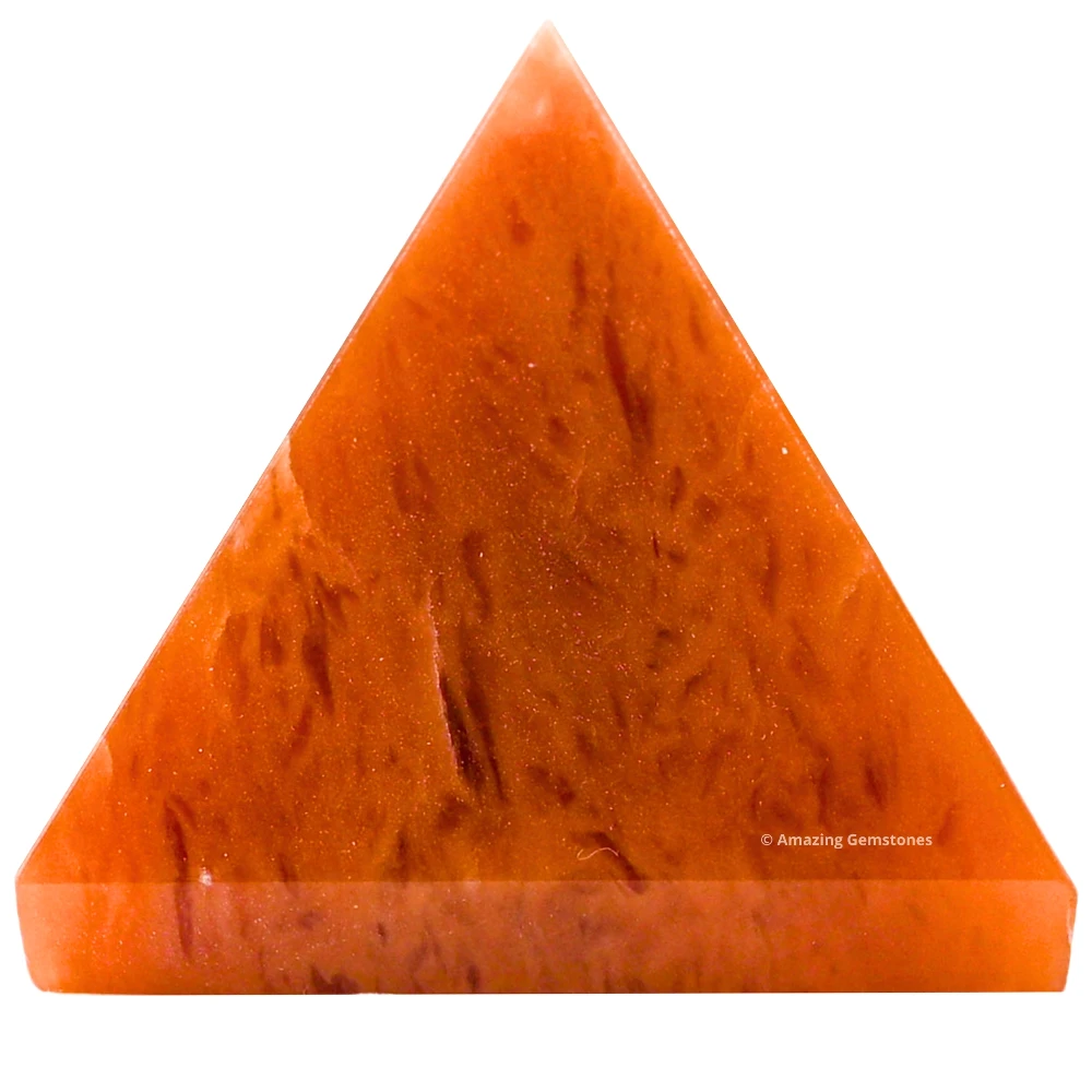 Red Aventurine Pyramid