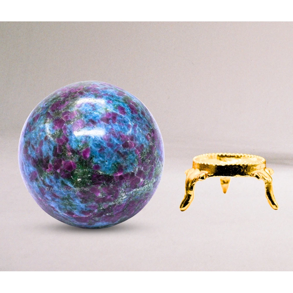 Large Ruby Kyanite Sphere (2.5 Inch)