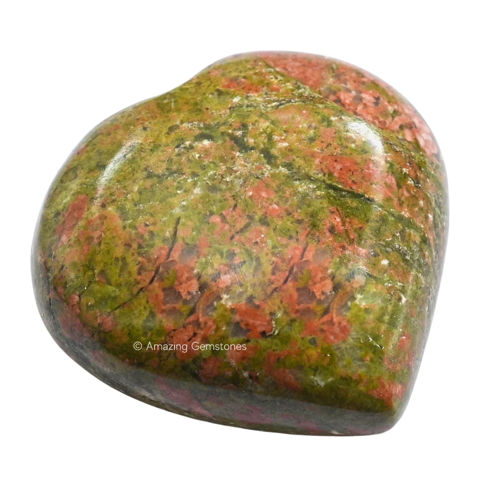 Unakite Heart