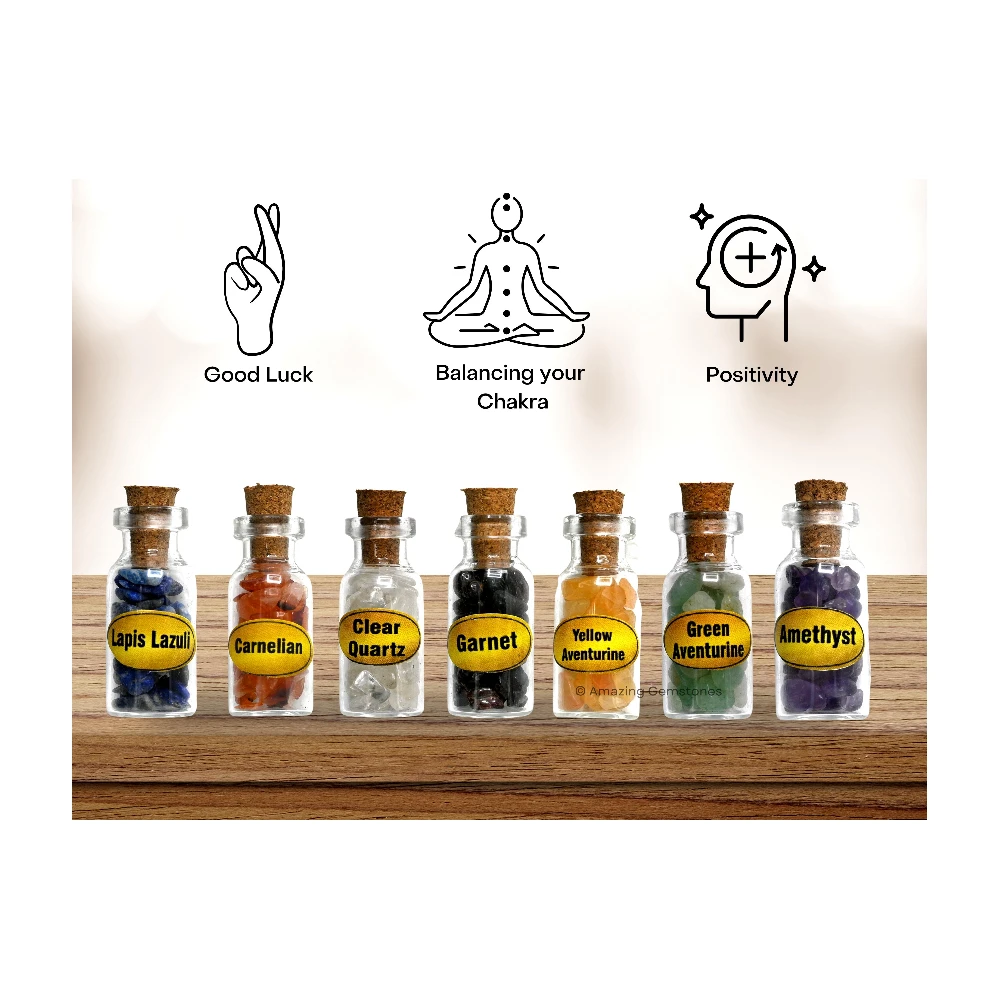 Spell Jars Kit for Witchcraft Supplies - Set of 7 (Starter)