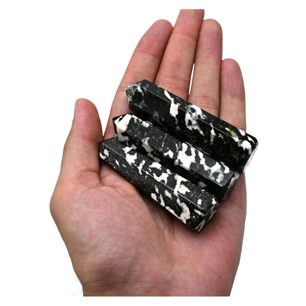 Black and White Tourmaline Tower (2" to 3" INCH)