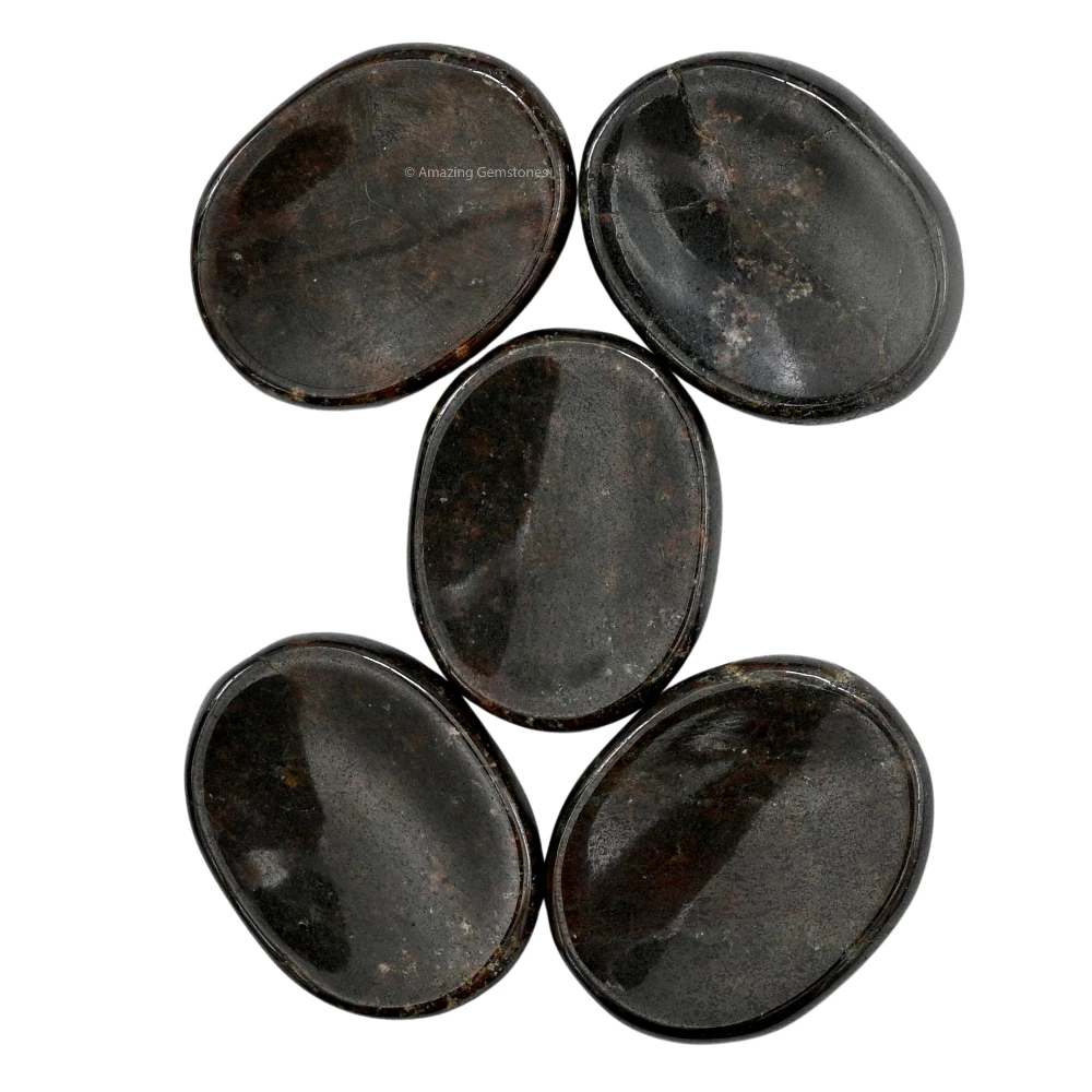 Garnet Worry Stone