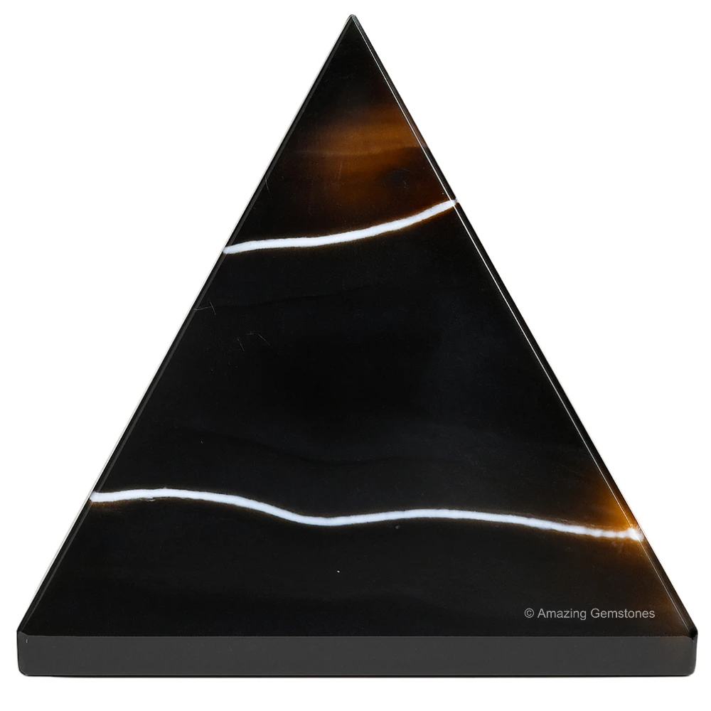 Black Onyx Pyramid (2 Inch)