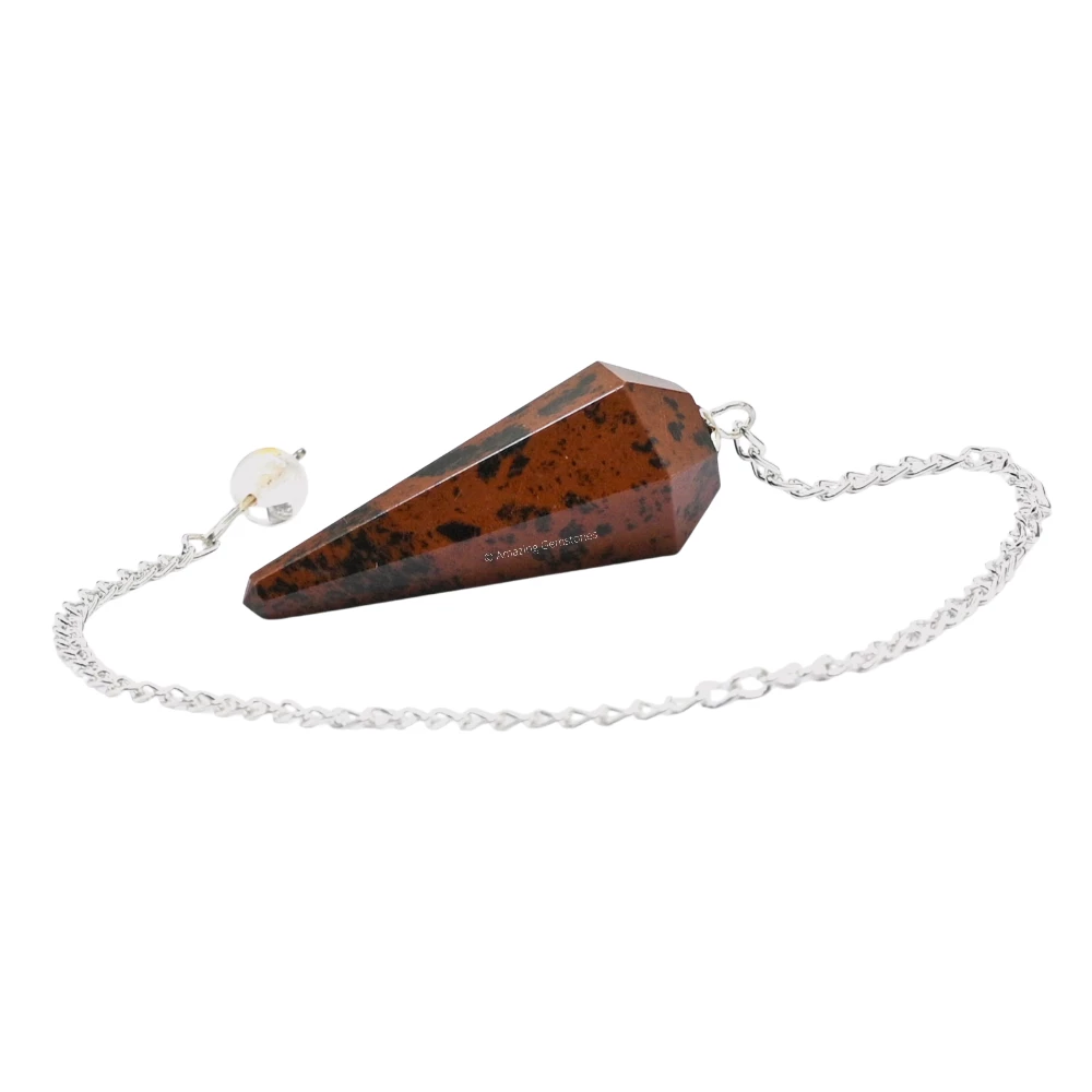 Mahogany Obsidian Pendulum